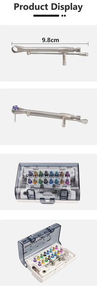 Universal Dental Implant Restoration & Torque Wrench Kit