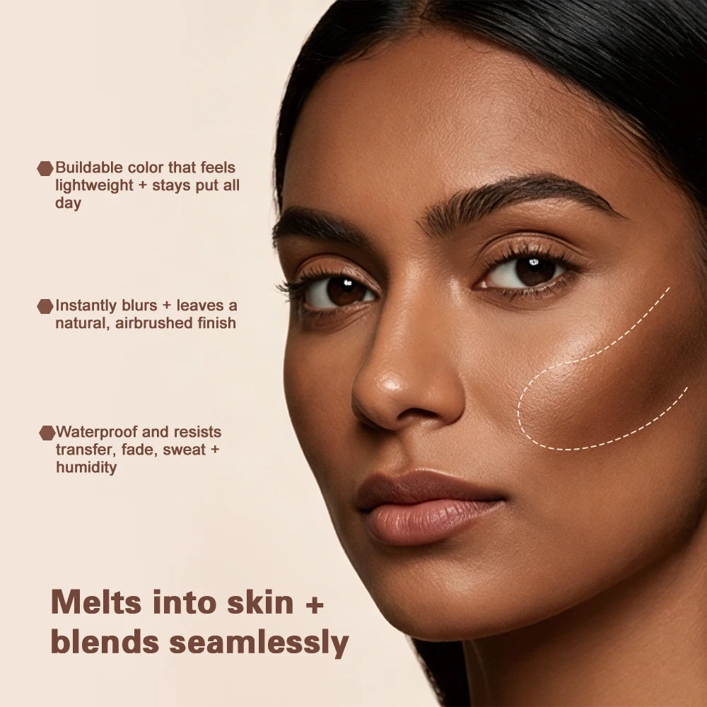 Long-Lasting Mousse Cream Bronzer and Contour - 2