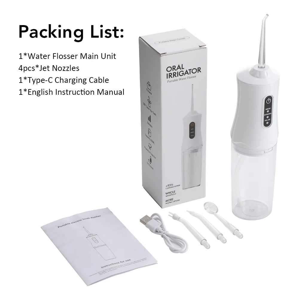 3-in-1 Professional Electric Oral Care and Teeth Whitening Kit - 16