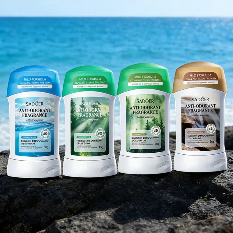 Long-Lasting Solid Fragrance Deodorant Balm - 3