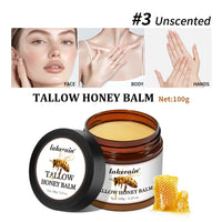 Whipped Beef Tallow and Honey Moisturizing Face and Body Balm