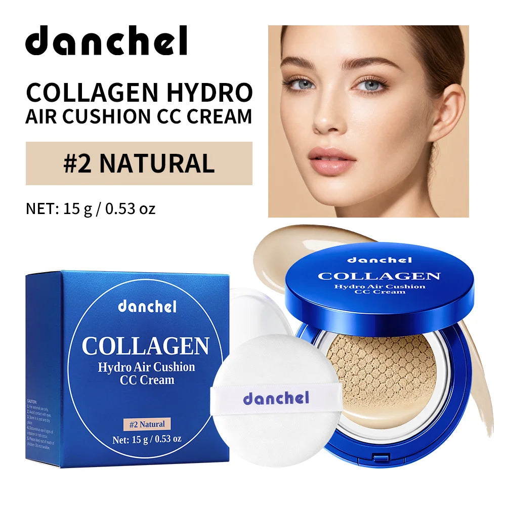 Collagen Hydrating Air Cushion CC Cream for Dewy Skin Finish - 23