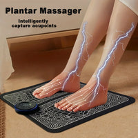 Electric EMS Foot Massage Mat for Pain Relief and Circulation