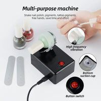 Electric Nail Polish and Tattoo Ink Shaker Mixer