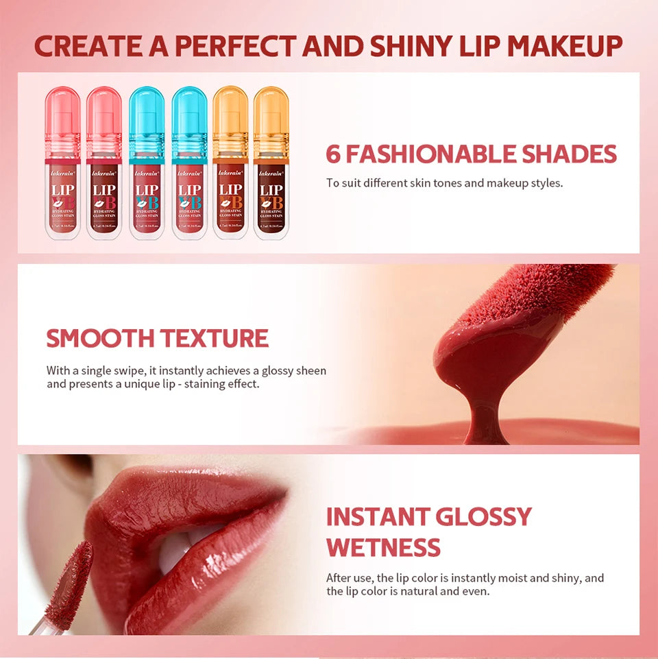 Hydrating Gloss Stain for Long-Lasting Nourished Lips - 10
