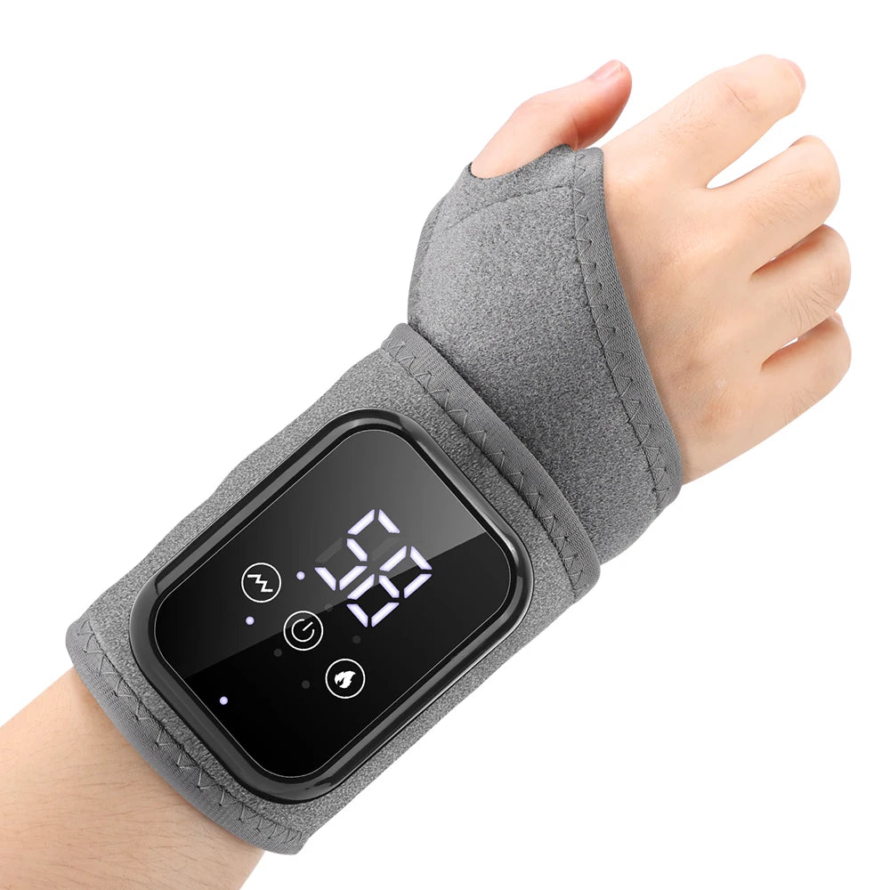 Heated Vibrating Wrist Massager for Pain Relief - 20
