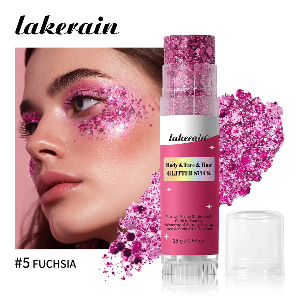 Waterproof Shimmer Glitter Glow Stick for Face and Body - 22