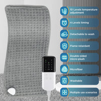 Electric Heating Pad for Pain Relief and Muscle Relaxation