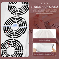 3-Fan Professional Nail Dust Collector & Vacuum Cleaner