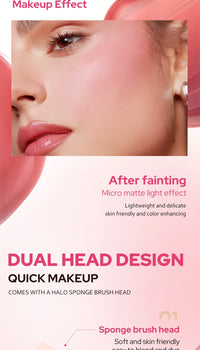 Multi-Purpose Cream Blush Stick for Radiant Cheeks