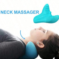 Manual Cervical Spine Relief and Neck Stretching Massager