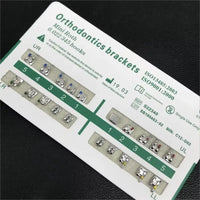 Professional Metal Orthodontic Dental Brackets Set
