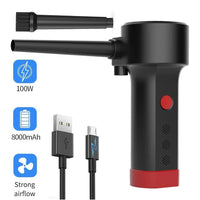 Cordless Electric Air Duster for Electronics and Keyboards
