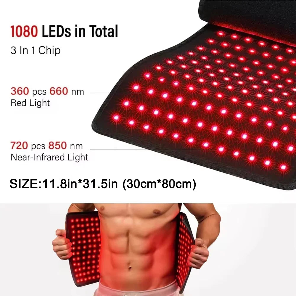 Red Light Therapy Heating Pad for Muscle Pain Relief - 3