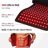 Red Light Therapy Heating Pad for Muscle Pain Relief