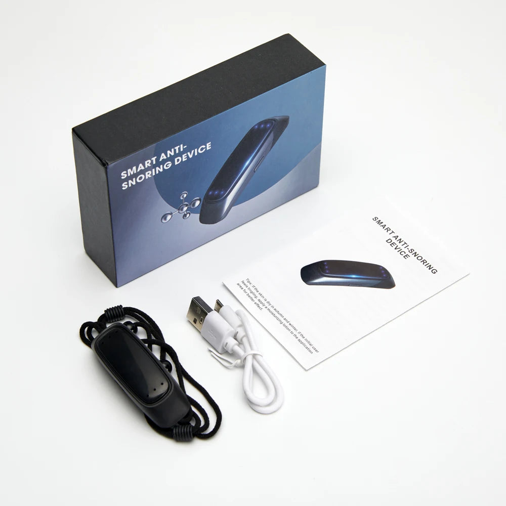 Smart Anti-Snoring Pulse Device for Restful Sleep - 17