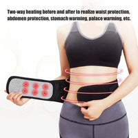 Self-Heating Magnetic Lumbar Support Belt for Back Pain Relief