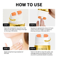 Firming and Lifting Neck Cream with Roller Applicator
