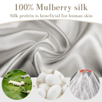 100% Mulberry Silk Sleep Mask for Deep Relaxation