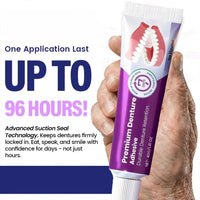 Long-Lasting Denture Adhesive Cream for Secure Fit