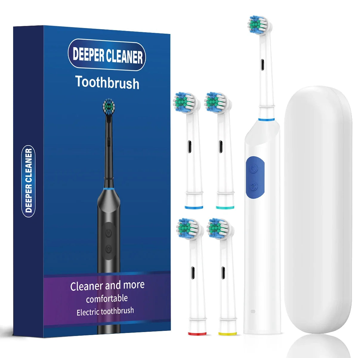 Rechargeable Rotating Electric Toothbrush with 5 Modes - 18