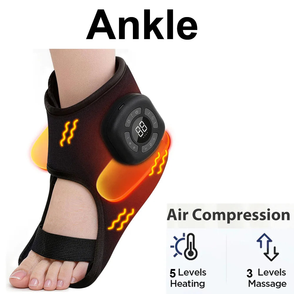 Heated Vibration Ankle Support Brace - 25