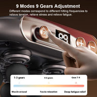 6-Head Deep Tissue Muscle Massage Gun