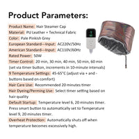 Professional Electric Thermal Hair Steamer Cap for Deep Conditioning