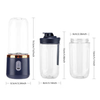 Portable Rechargeable Electric Fruit Blender for Smoothies