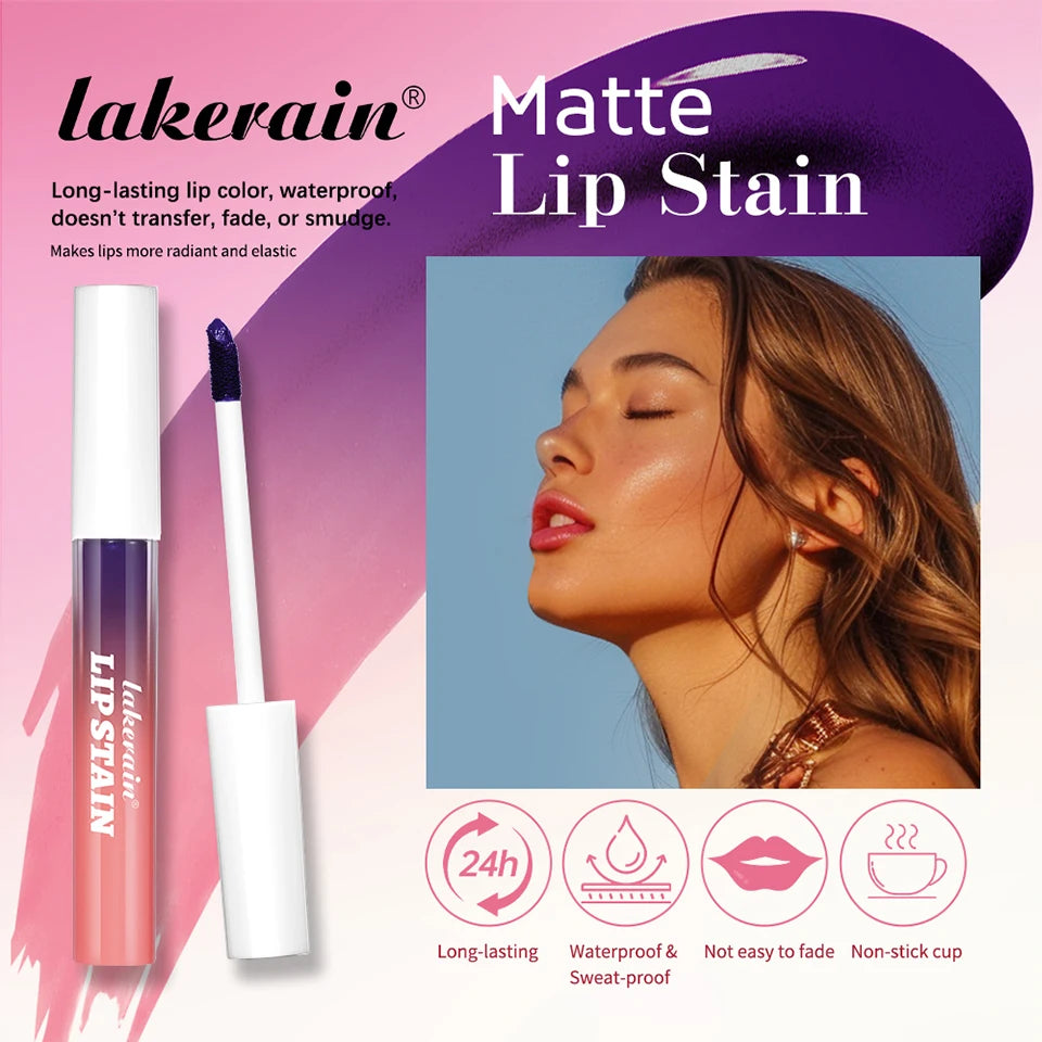 Waterproof Peel-Off Lip Stain Tint - 7