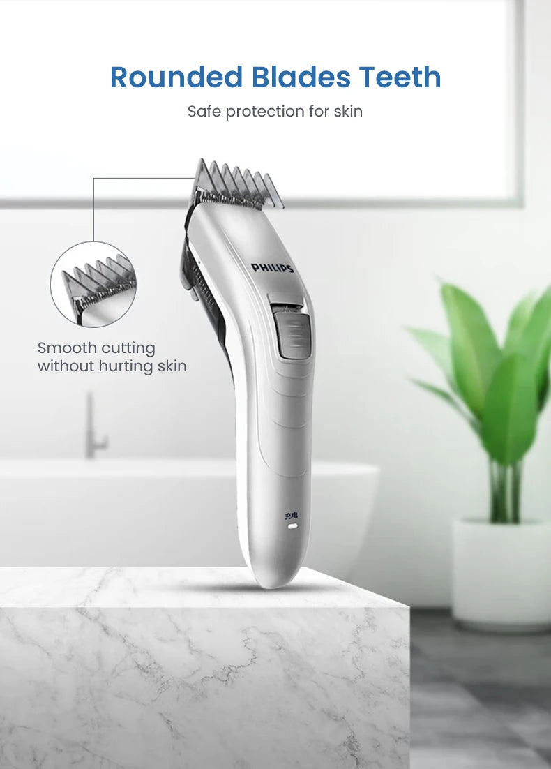 Adjustable Electric Hair Clipper for Precision Home Grooming - 10