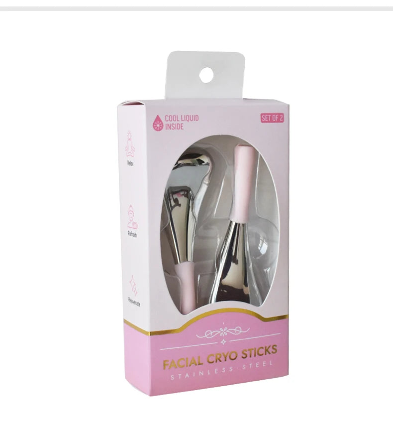 Stainless Steel Facial Cooling Cryo Sticks for Puffiness - 15