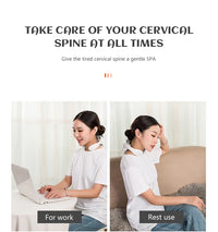 Smart Electric Neck Massager with Pulse and Heat