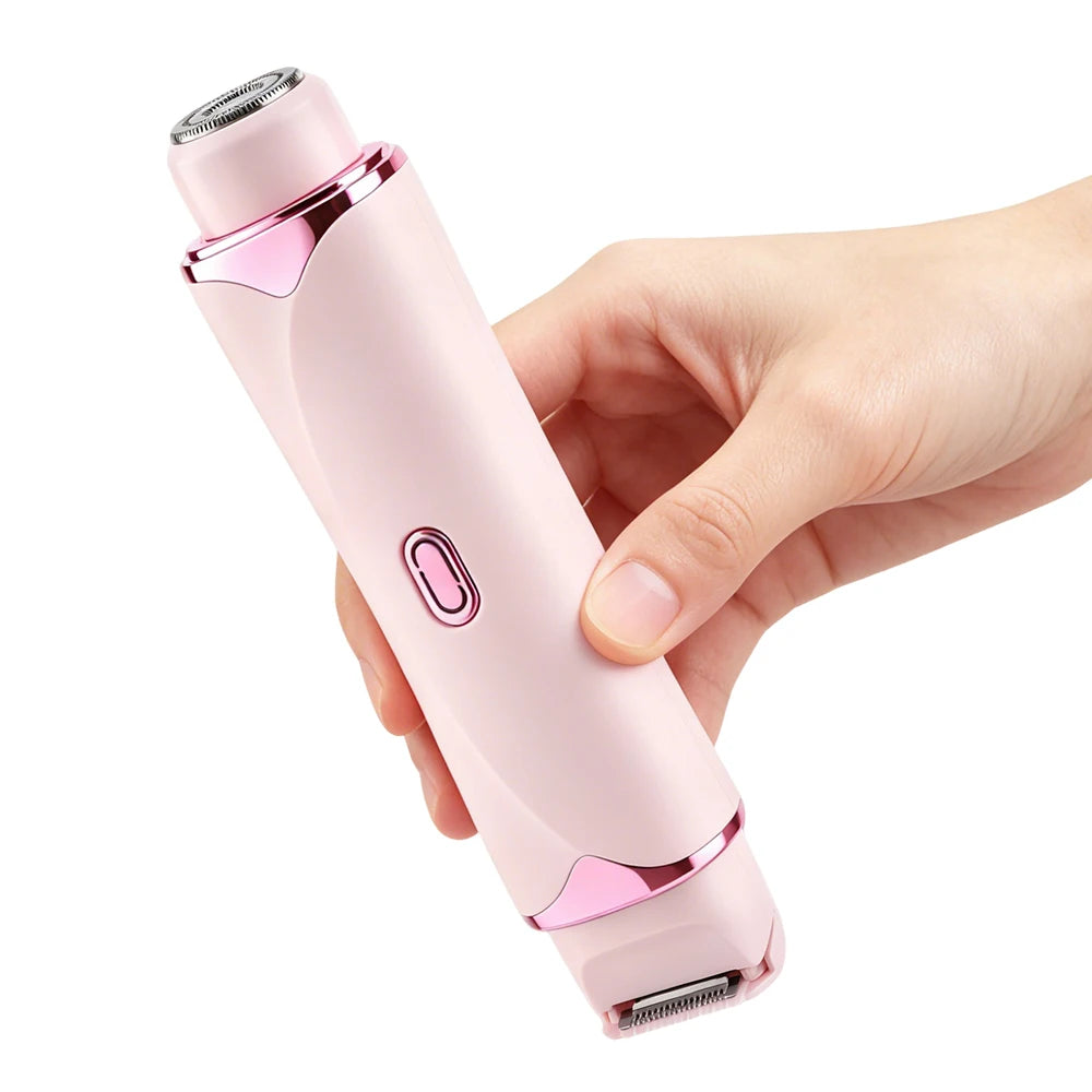 2-in-1 Painless Electric Bikini Trimmer & Body Shaver - 21