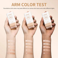 Matte Foundation Stick with Built-in Brush