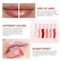 Honey Infused Hydrating Lip Oil for Glossy Nourished Lips