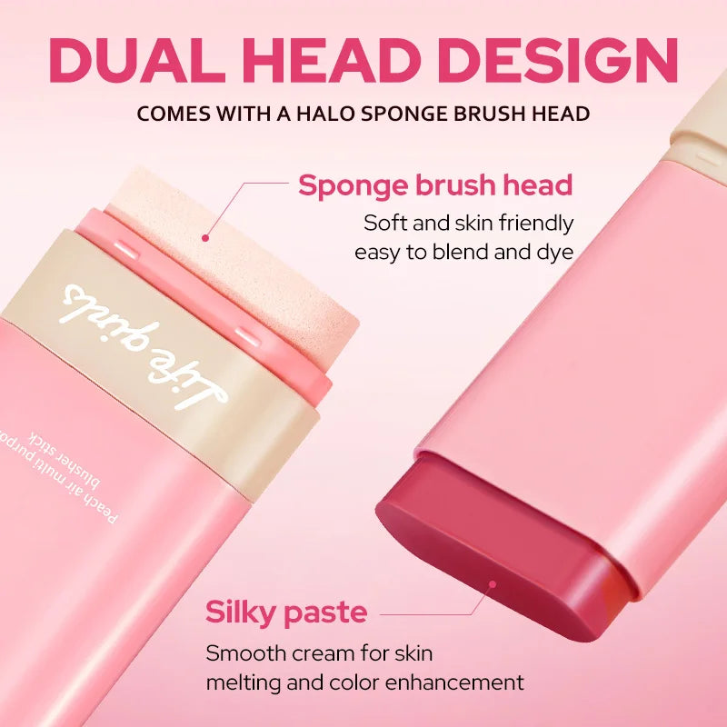 Multi-Purpose Cream Blush Stick for Radiant Cheeks - 5