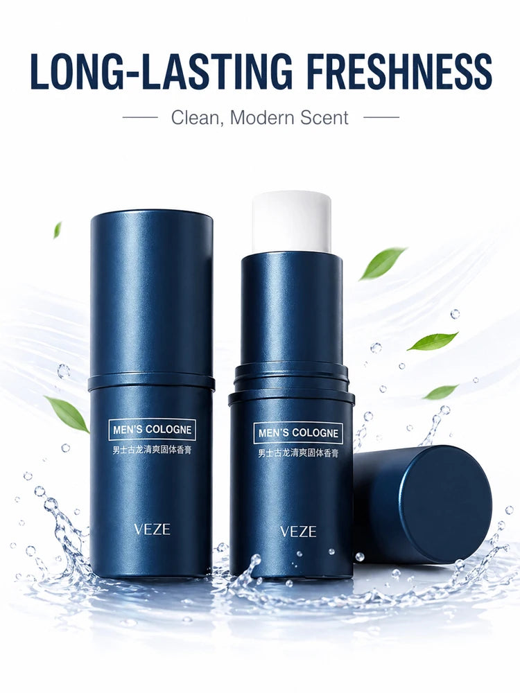 Portable Solid Cologne Balm for Men - 12