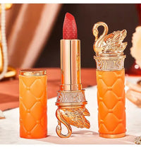 Velvet Matte Swan Lipstick Long-Lasting Waterproof