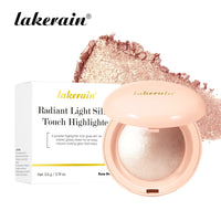 Baked Pearl Shimmer Highlighter Powder for Radiant Glow