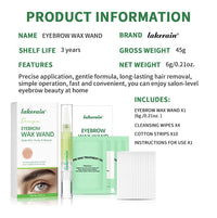 Precision Eyebrow Waxing Wand for Salon-Quality Brows at Home