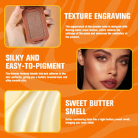 Silky Butter Bronzer for Sculpted Face Contouring