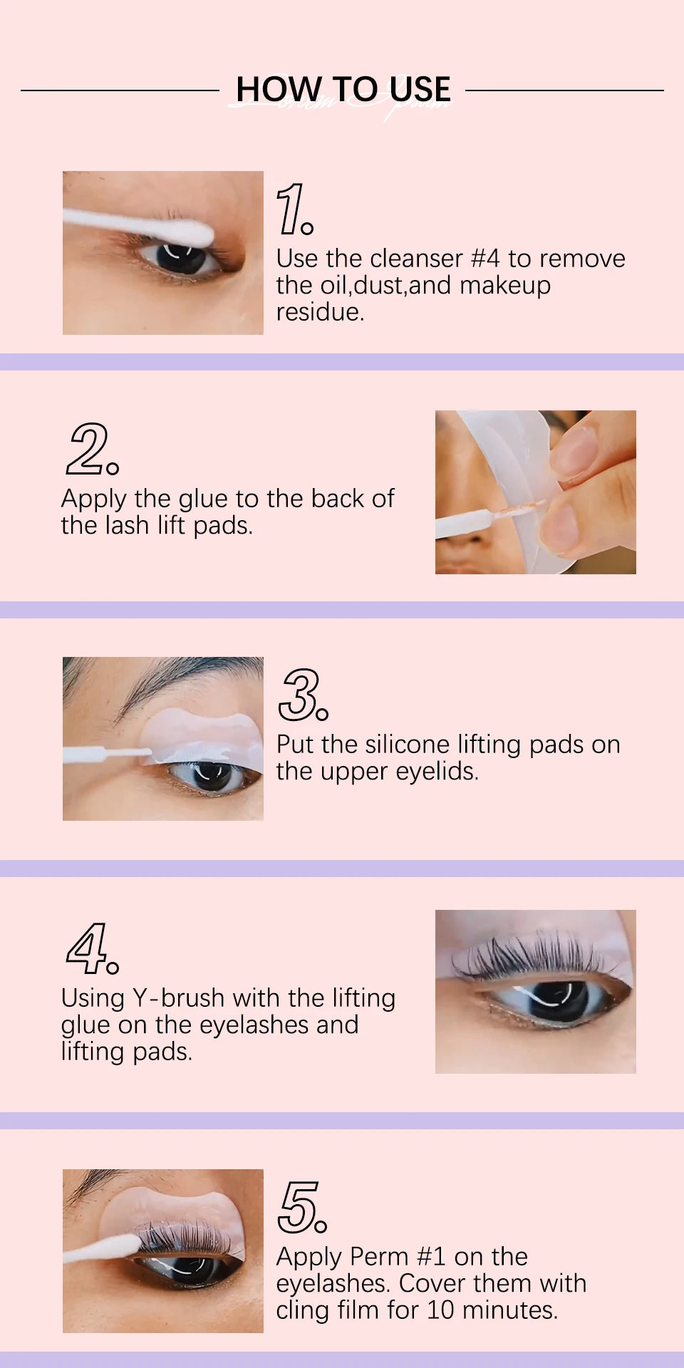 Professional Eyelash Lift and Curling Perm Kit - 12