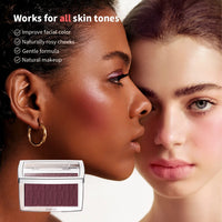 Matte Embossed Blush Palette for Natural Cheek Color
