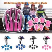 Kids Protective Helmet and Safety Gear Set