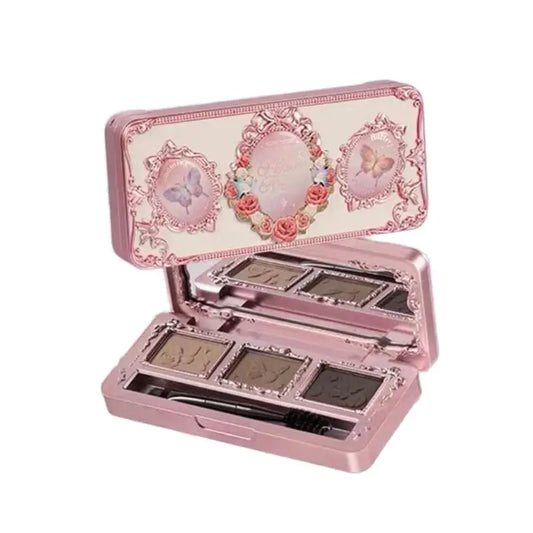3-Color Waterproof Eyebrow Powder Palette