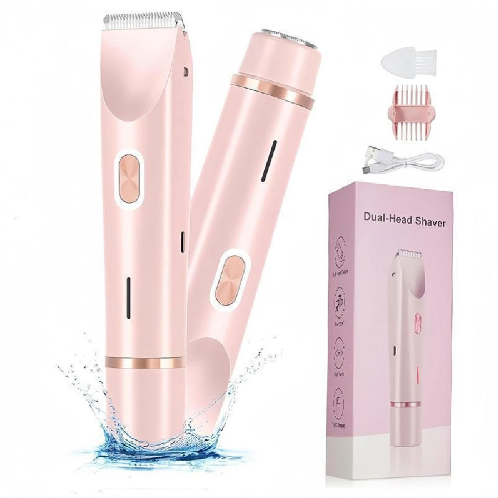2-in-1 Waterproof Electric Bikini and Body Trimmer - 12