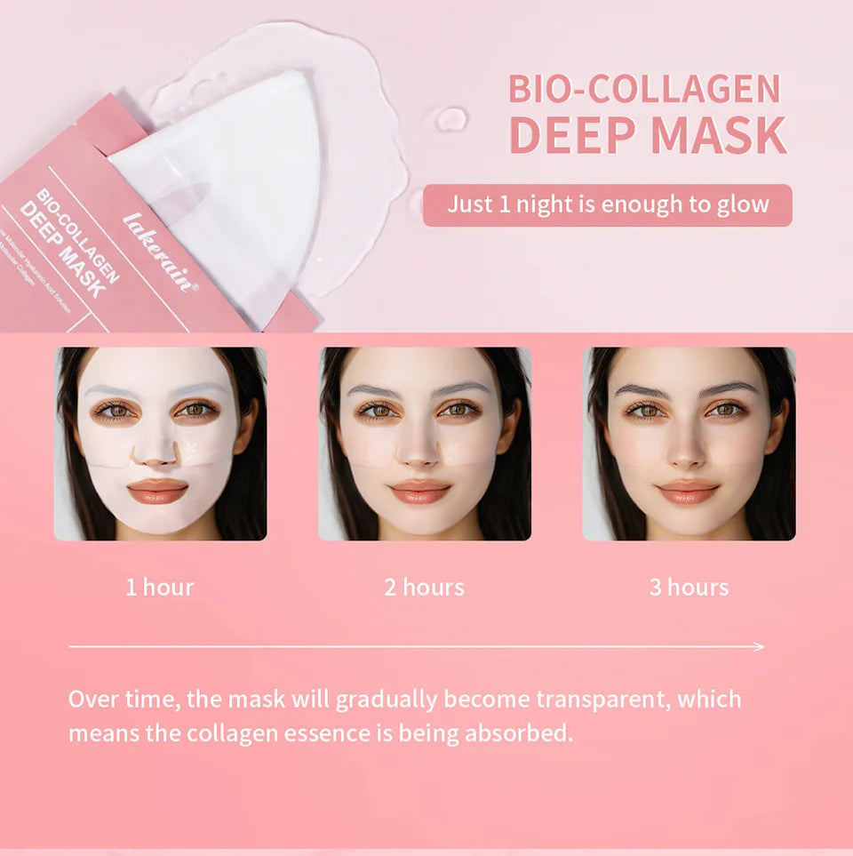 Bio-Collagen Deep Hydrating Face Mask for Pore Minimizing - 9