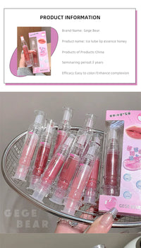 Hydrating Crystal Lip Gloss for Glassy Shine
