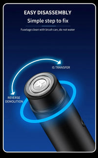 Portable Mini Electric Shaver for Smooth Travel Grooming